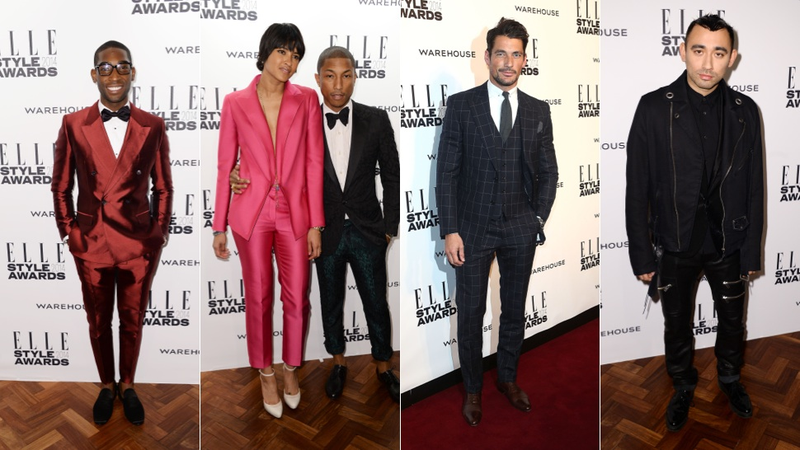 Illustration for article titled Ugly Prints and Slinky Suits at the Elle Style Awards